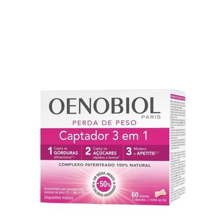 Oenobiol Weightloss 3 In 1 Fat Binder 60 Tablets