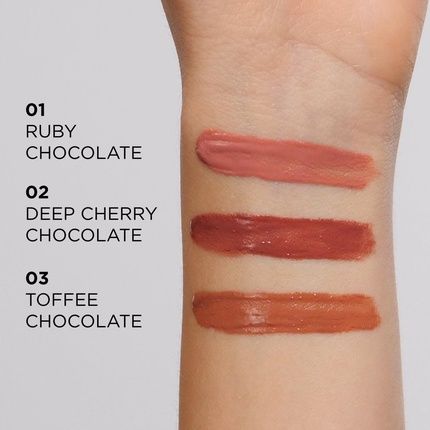 Eveline Cosmetics Choco Glamour Vegan Lipstick - Caring