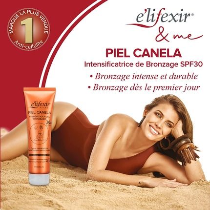 Elifexir Piel Canela Tanning Cream And Self-Tanning For The Face With Spf30 Sun Protection 150Ml - Image 3