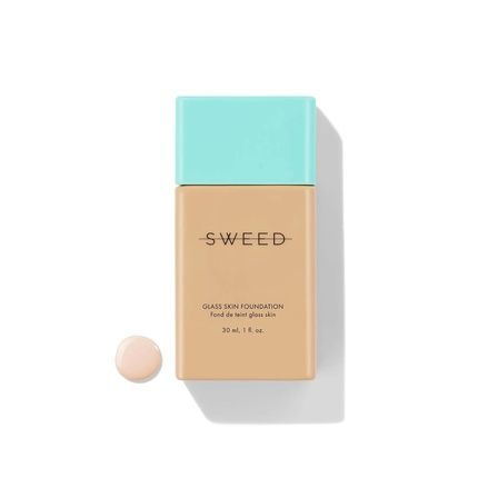 Sweed Glass Skin Foundation Long-Lasting Liquid Formula Moisturizes