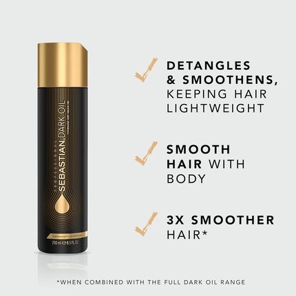 Sebastian Professional Dark Oil Lightweight Conditioner Infused With Jojoba