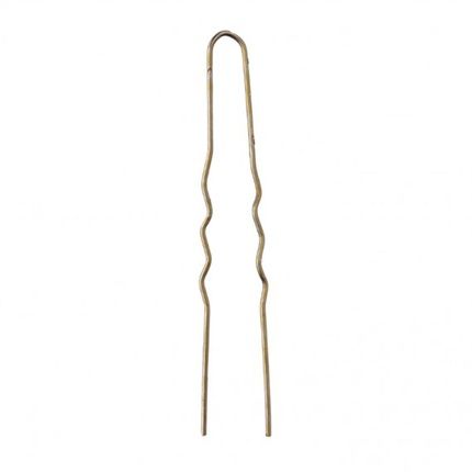 Eurostil 20 Hairpins, Invisible, Bronze, Unique Estandar Monochrome
