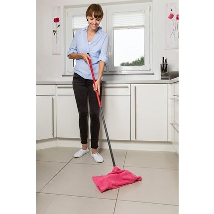 Vileda Microfibre Floor Cloth Colors - 2 Pack 2X27X30 Cm 1 Pack Green/Rose - Image 3