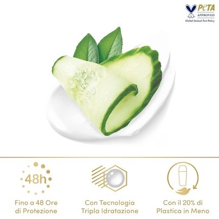 Dove Roll On Advanced Care Cucumber And Green Tea Air Freshener Antiperspirant 48 Hour Protection Deodorant For Men And Women 50Ml - Image 3