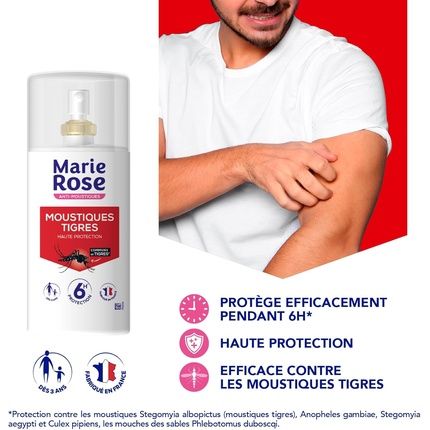 Marie Rose Anti-Mosquito Tropical Areas High Protection 100Ml