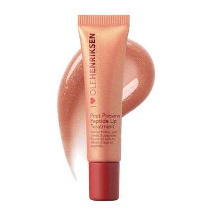 Fenty Beauty Ole Henriksen Pout Preserve Lip Treatment Strawberry Sorbet Glimmer