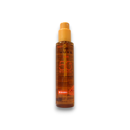 Nuxe Sun Antiageing Tanning Oil Spf 50 150 Ml
