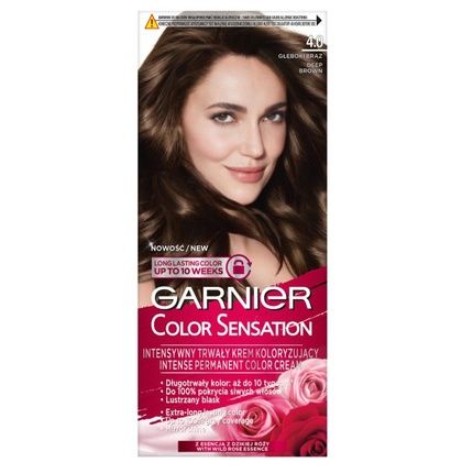 Garnier Color Sensation Hair Dye 4.0 Deep Brown