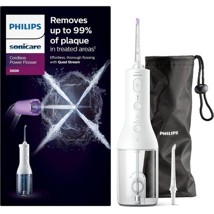 Philips Power Flosser 3000 Cordless Dental Jet - White