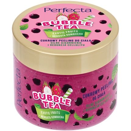 Perfecta Bubble Tea Sugar Body Scrub Exotic Fruits 300G