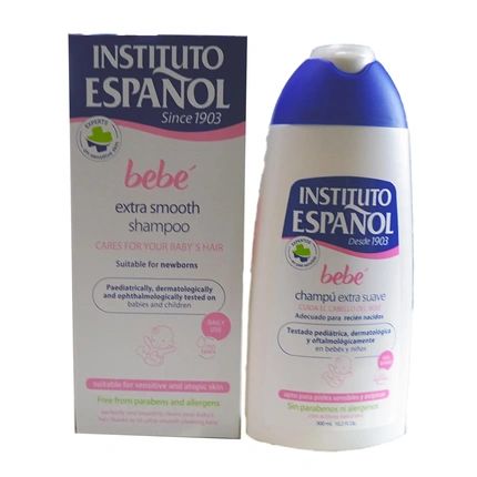 Instituto Espaol Baby Shampoo Extra Soft 300Ml For Newborn Sensitive Skin