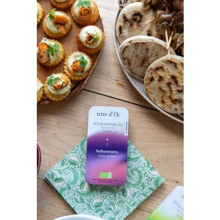 Terre D'Oc Organic Ayurvedic Green Tea Crown Chakra With Spices