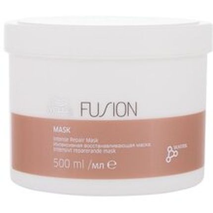 Wella Professionals Fusion Repair Mask 500Ml Intensive Repair Mask For Damaged Hair