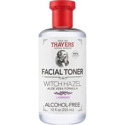 Thayers Alcohol-Free Lavender Witch Hazel Facial Toner With Aloe Vera Formula 12 Fl Oz