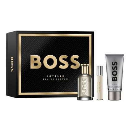 Boss Bottled Gift Set - Eau De Parfum Spray 100Ml, Eau De Parfum 10Ml, Shower Gel 100Ml