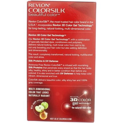Revlon Colorsilk Hair Color 54 Light Golden Brown 1 Each - Image 3