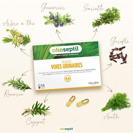 Olioseptil Urinary Tracts 15 Capsules - Image 3