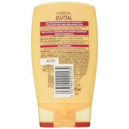 L'Oreal Paris Elvital Instant Repair Treatment Anti-Hair Breakage Hair Mask 125Ml - Image 3