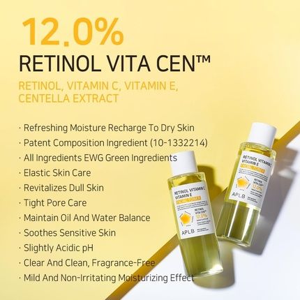 Aplb Retinol Vitamin C Vitamin E Facial Toner 12.0% 5.41 - Image 3