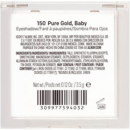 Almay Shadow Squad Pure Gold Eyeshadow Palette 0.12 Ounce - Image 3