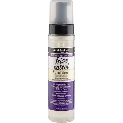 Aunt Jackie'S Grapeseed Frizz Patrol Setting Mousse 8.5Oz