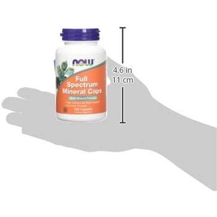Now Foods Full Spectrum Mineral Standard Capsules 120 Count - Image 3