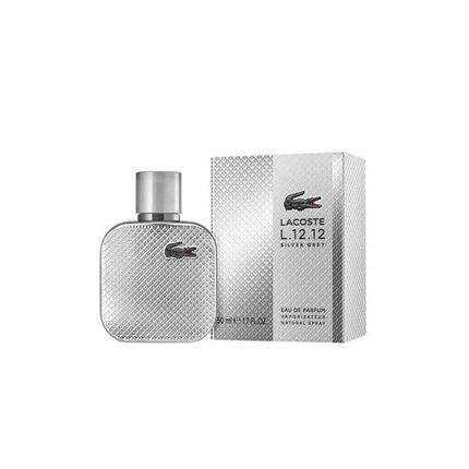 Lacoste Lacoste L.12.12 Silver Grey Eau De Parfum Spray 50Ml