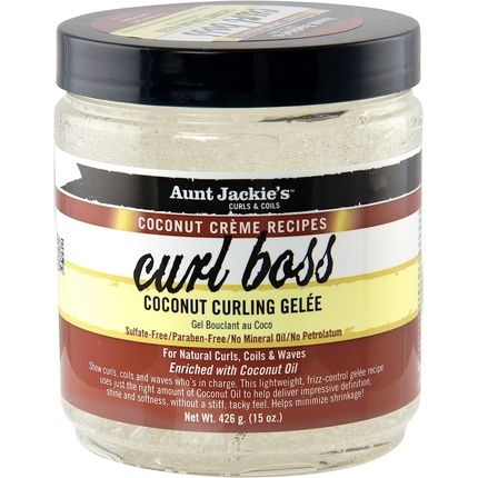 Aunt Jackie'S Coconut Creme Curl Boss Curling Glee Mousse 426G