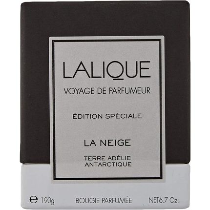 Lalique Special Edition The Snow Adelie Land Scented Candle