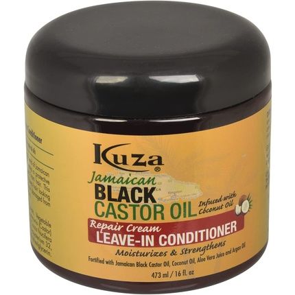 Kuza Naturals Jamaican Black Castor Oil Repair Cream Leave In Conditioner 473Ml