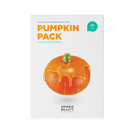 Skin1004 Zombie Beauty Pumpkin Pack Nourishing Face Mask With Pumpkin Extract 64 Grams