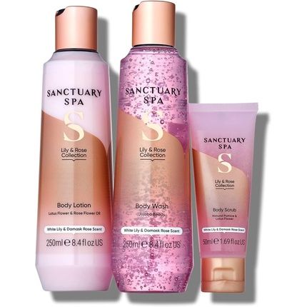 Sanctuary Spa Little Moments Gift Set 550Ml - Vegan Beauty Gifts For Women - Image 3