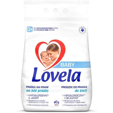 Lovela 3124979 Hypoallergenic White Laundry Powder 4.1Kg