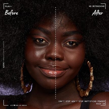 Nyx Professional Makeup Can'T Stop Won'T Stop Mattifying Pressed Powder Rich 10 0.21 Ounce - Image 3