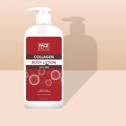 Face Facts Collagen & Q10 Body Lotion Firm + Revive 400Ml