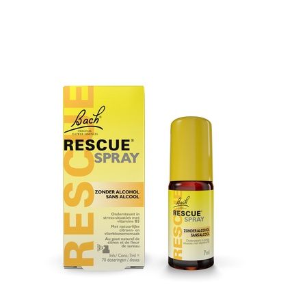Bach Rescue Spray Without Alcohol - Stress Relief