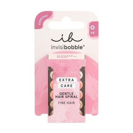 Invisibobble Extra Care Delicate Duties Hair Elastic 6 Pcs