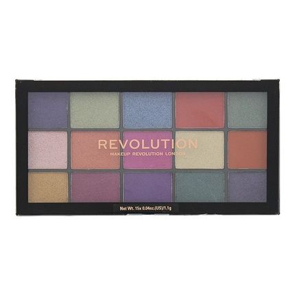 Revolution Reloaded Passion For Colour Eye Shadow Palette 15 X 11G
