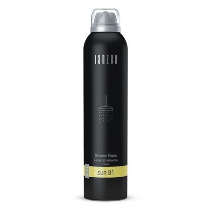 Janzen Sun 81 Shower Foam Mousse Lemon & Yellow Iris 200Ml