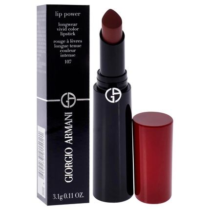 Giorgio Armani Lip Power Longwear Vivid Color Lipstick 0.11 Oz - Image 3