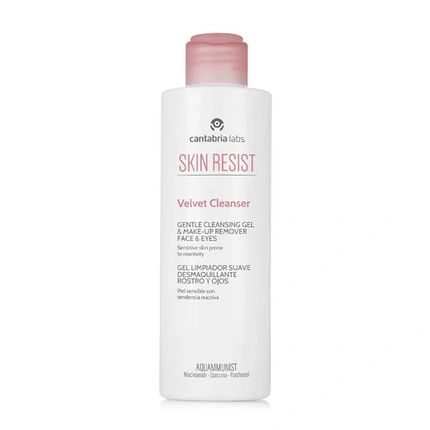 Skin Resist Velvet Cleanser Cleansing Gel 200Ml By Skin Resist Cantabria Labs
