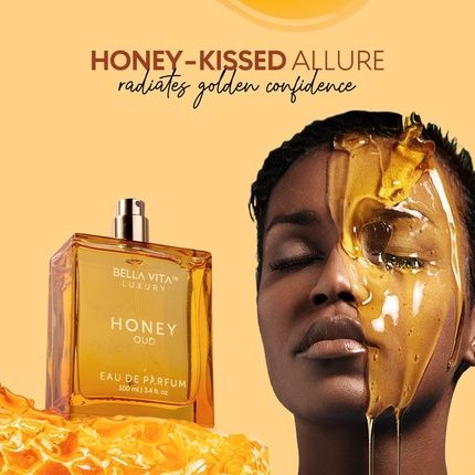 Bellavita Luxury Honey Oud Unisex Perfume 100Ml - Caramel Vanilla - Image 3