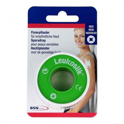 Leukosilk Sensitive Skin Roll Plaster 2.5Cm X 5M