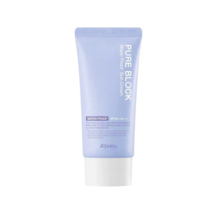 [Apieu] Pure Block Natural Water-Proof Sun Cream Spf50 Pa+++ 50Ml