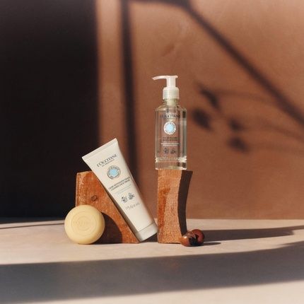 L'Occitane Shea Butter Cleansing Cream 125Ml Enriched With Shea Butter Vegan & 100% Readily Biodegradable Luxury & Clean Beauty Skin Cleanser For All Skin Types