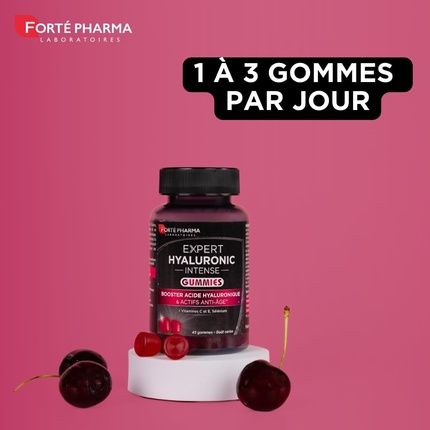 Forte Pharma Expert Hyaluronic Intense Gummies Beauty Food Supplement - Image 3