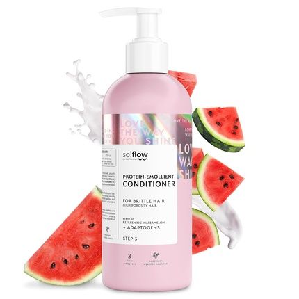 So!Flow Porosity Care Conditioner With Centella Asiatica Extract - Repairs Damage For Beautiful, Resilient Hair