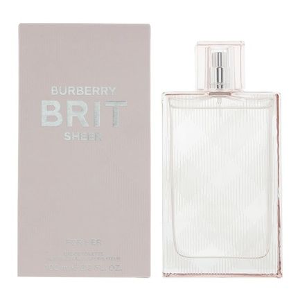 Burberry Brit Sheer Eau De Toilette 100Ml For Women - Image 4