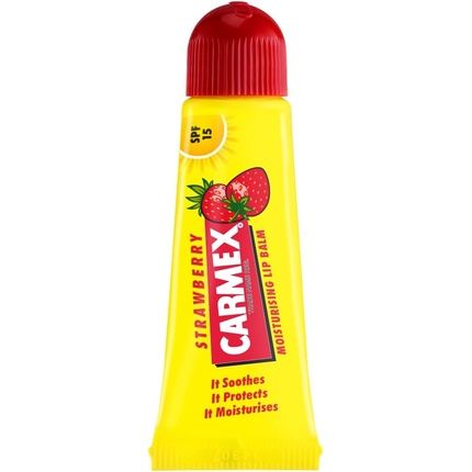 Carmex Strawberry Lip Balm Tube 10G - Image 3