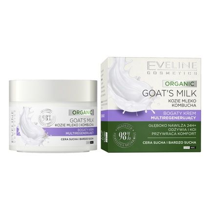 Eveline Organic Goat'S Milk Rich Cream For Day And Night 50Ml